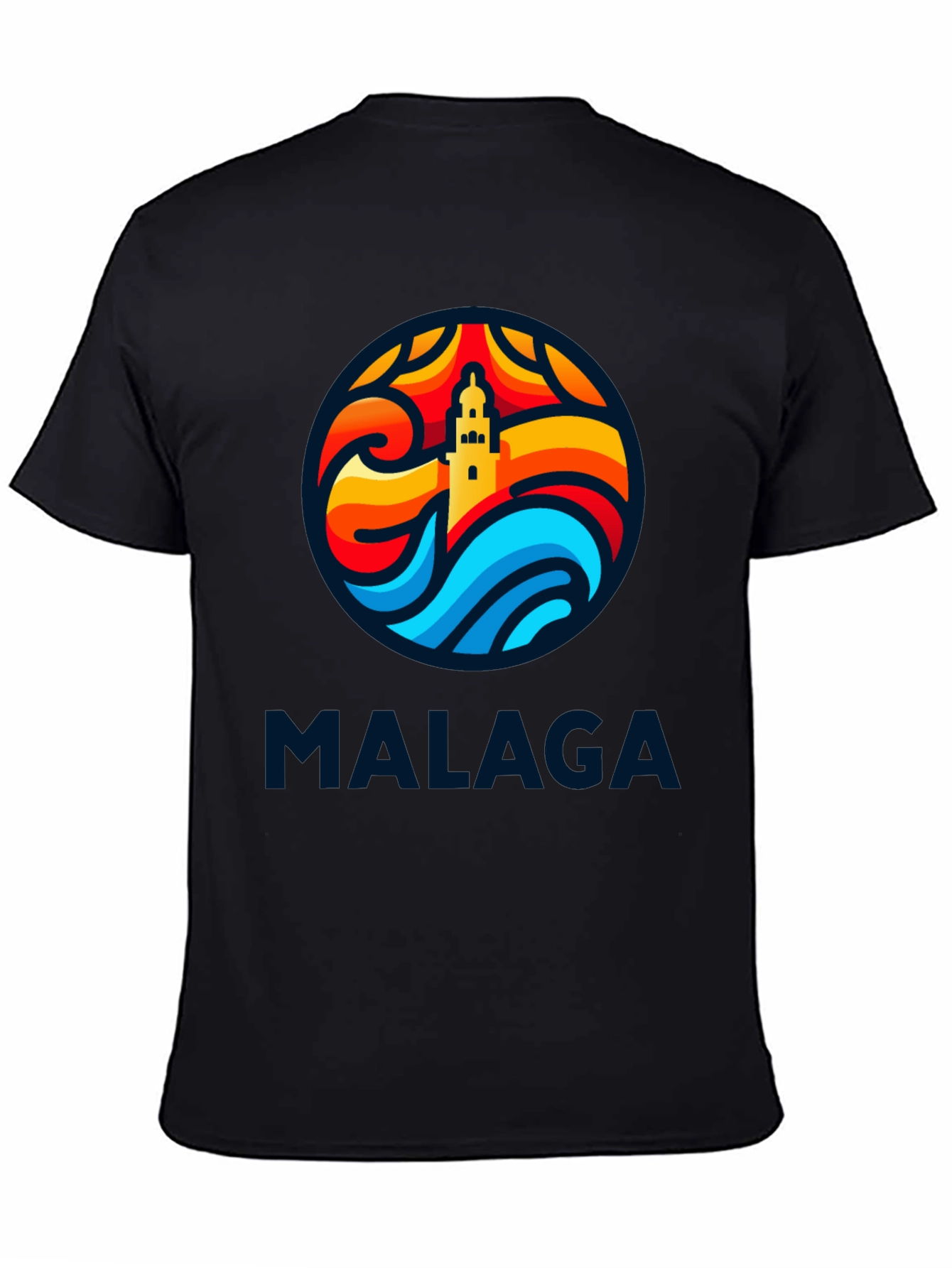 Malaga Tower T-Shirt - Stylish Graphic Tee