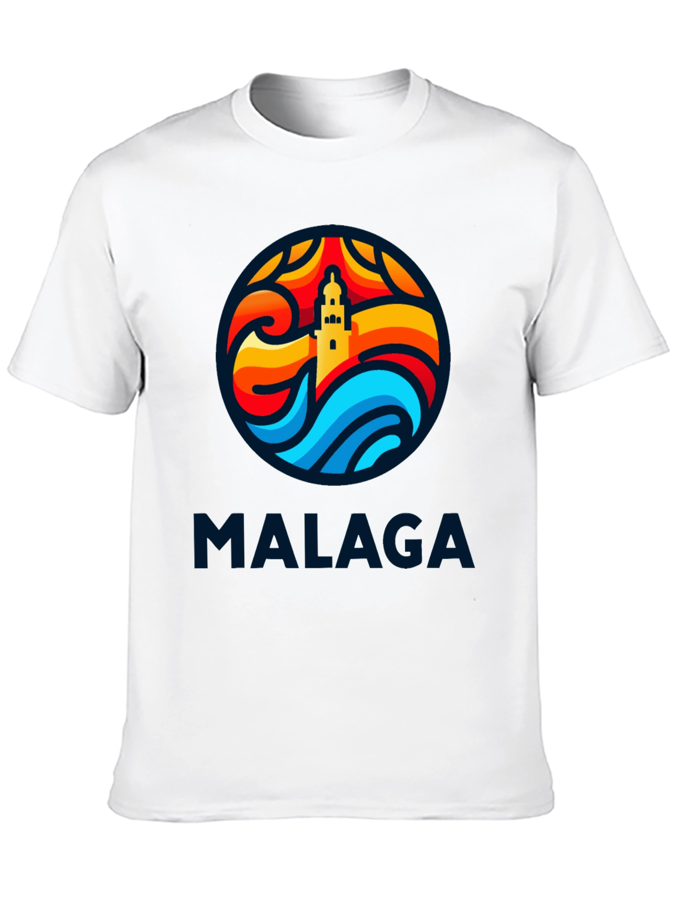 Malaga Tower T-Shirt - Stylish Graphic Tee