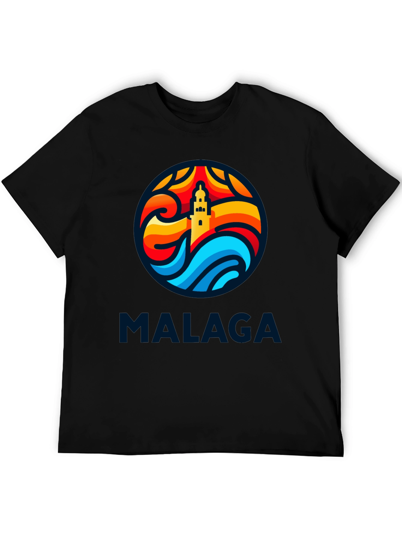 Malaga Tower T-Shirt - Stylish Graphic Tee