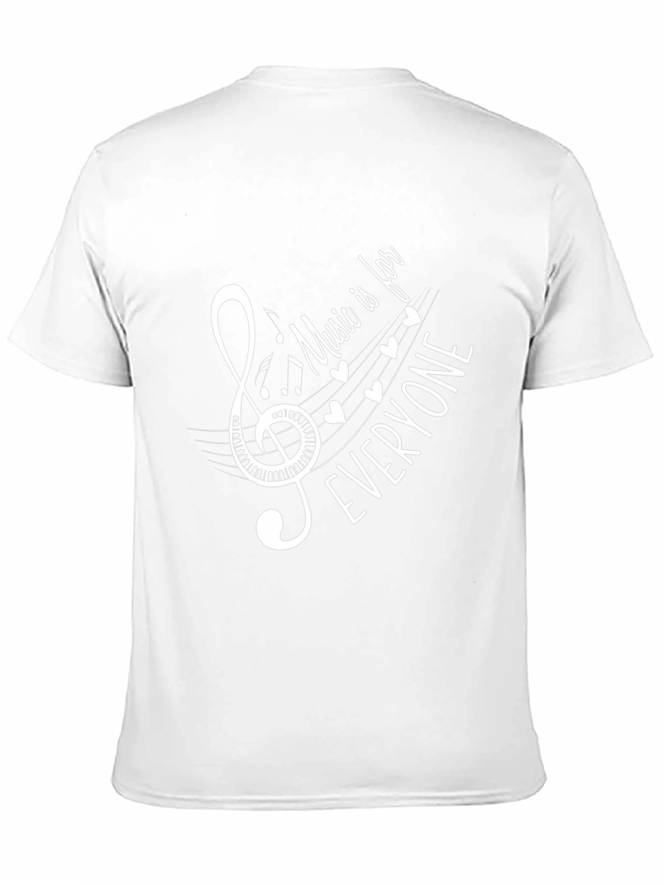 Music is for Everyone Graphic T-Shirt