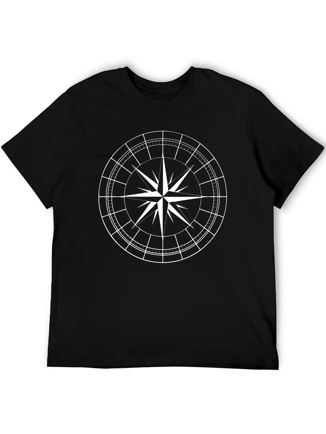 Nautical Compass Rose Graphic T-Shirt