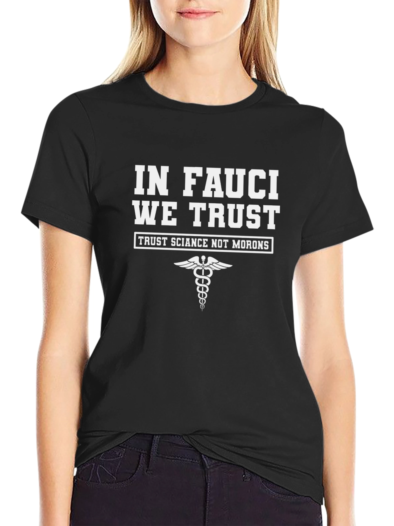 In Fauci We Trust Graphic Tee