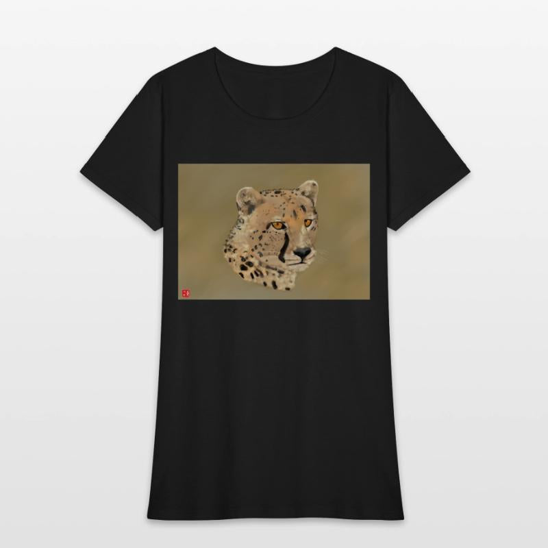 Cheetah face