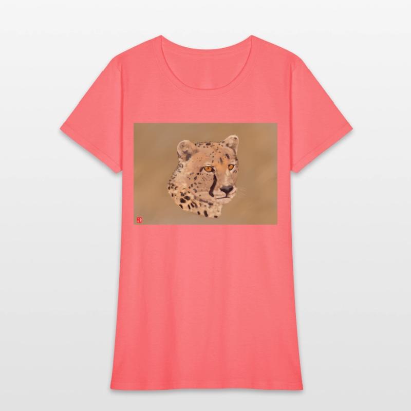 Cheetah face