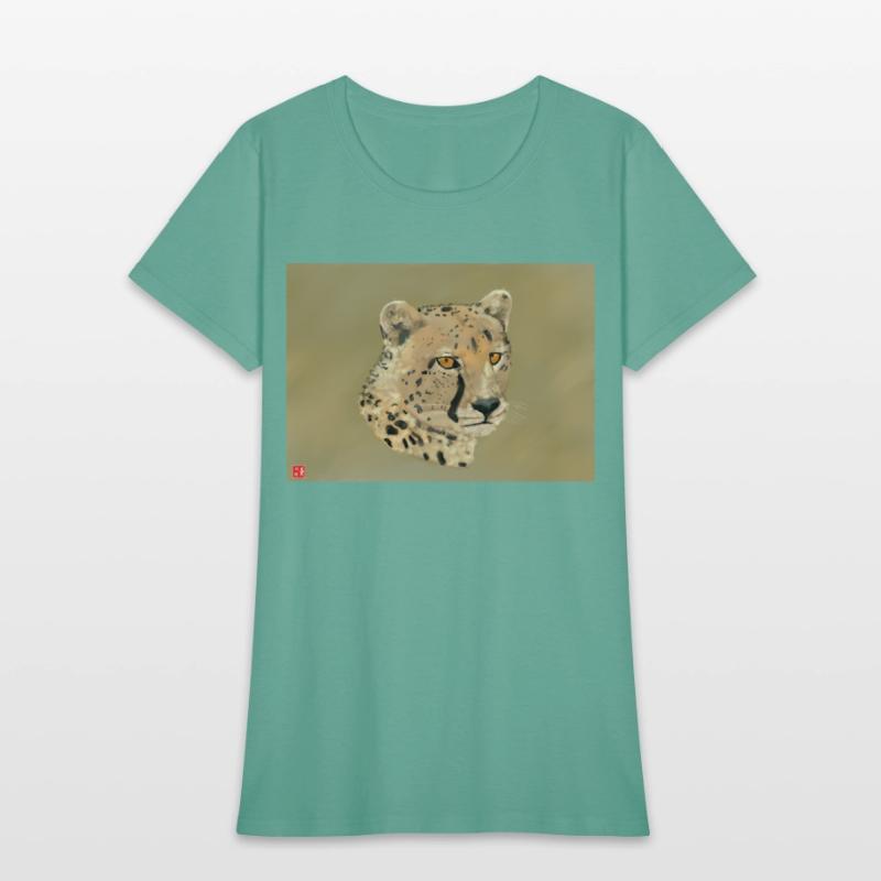 Cheetah face