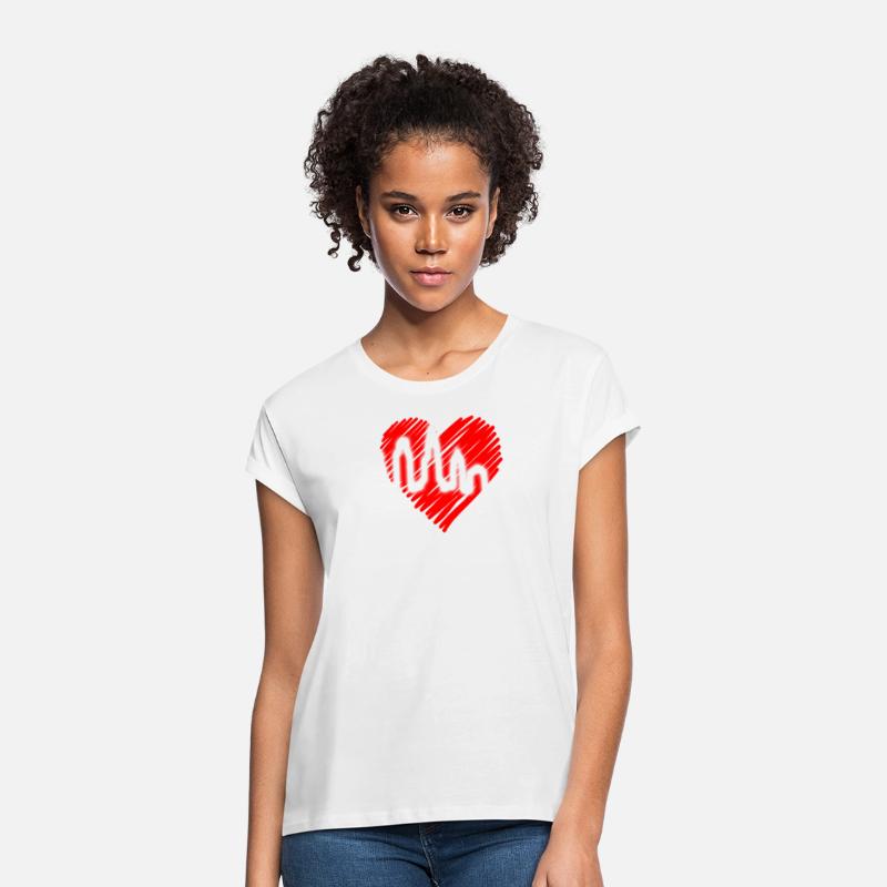 Chicago Skyline Heartbeat USA Heart I Love Chicago