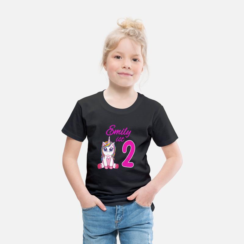 Children's Birthday Party 2 Years Girl Name Emily