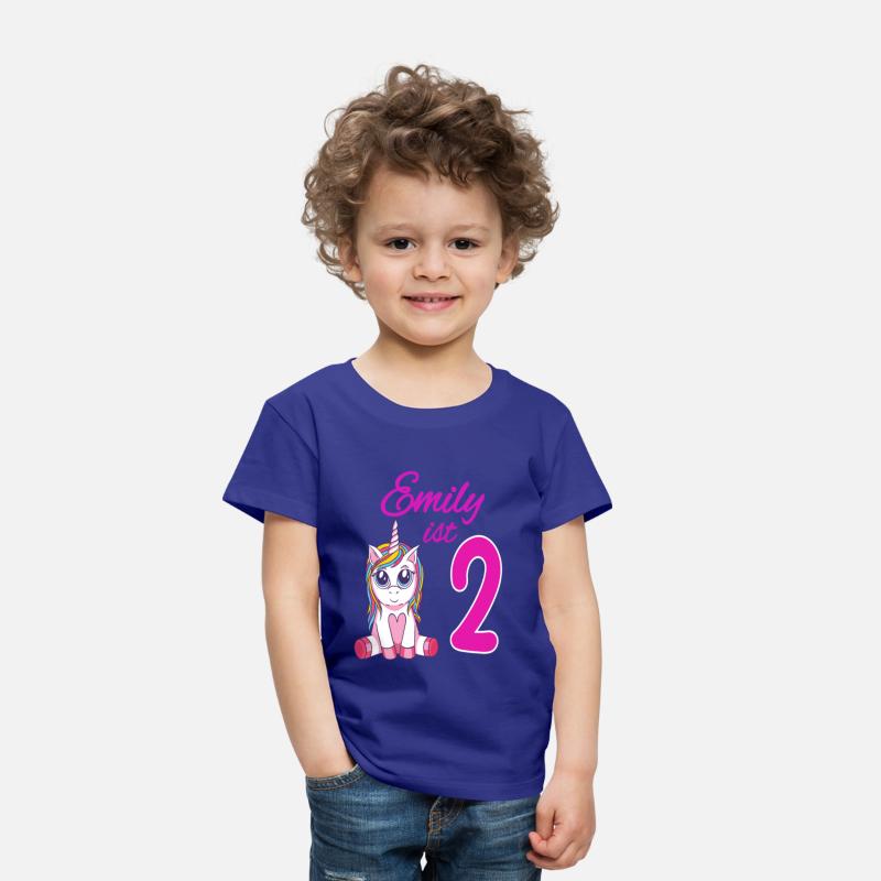 Children's Birthday Party 2 Years Girl Name Emily