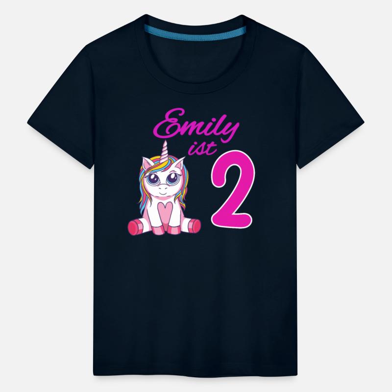 Children's Birthday Party 2 Years Girl Name Emily