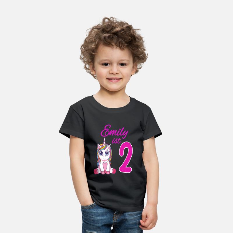 Children's Birthday Party 2 Years Girl Name Emily