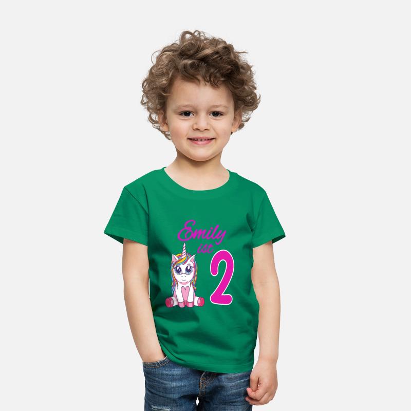 Children's Birthday Party 2 Years Girl Name Emily