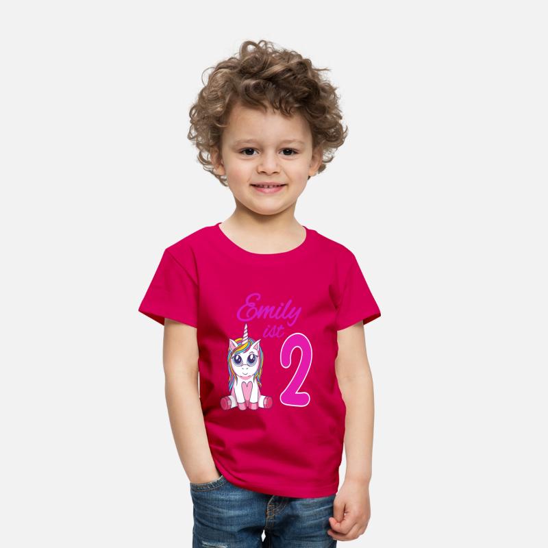 Children's Birthday Party 2 Years Girl Name Emily