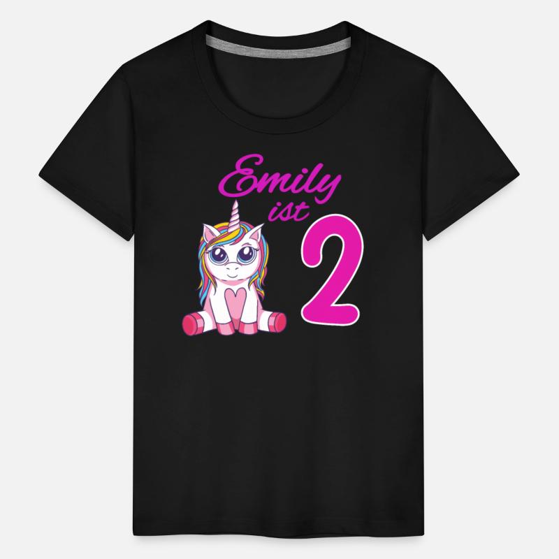 Children's Birthday Party 2 Years Girl Name Emily