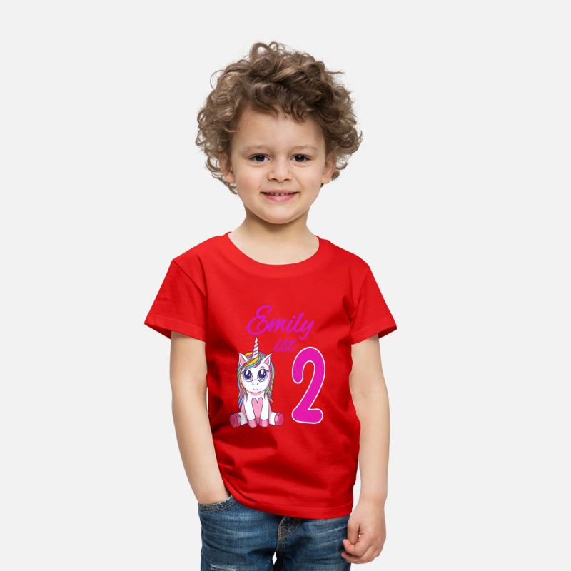 Children's Birthday Party 2 Years Girl Name Emily