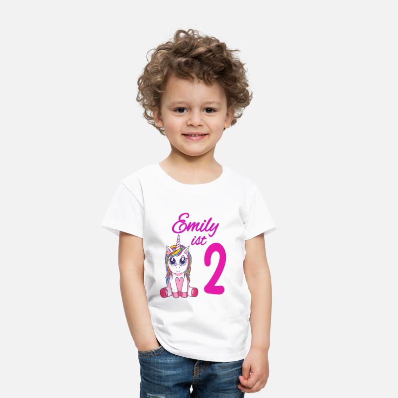 Children's Birthday Party 2 Years Girl Name Emily