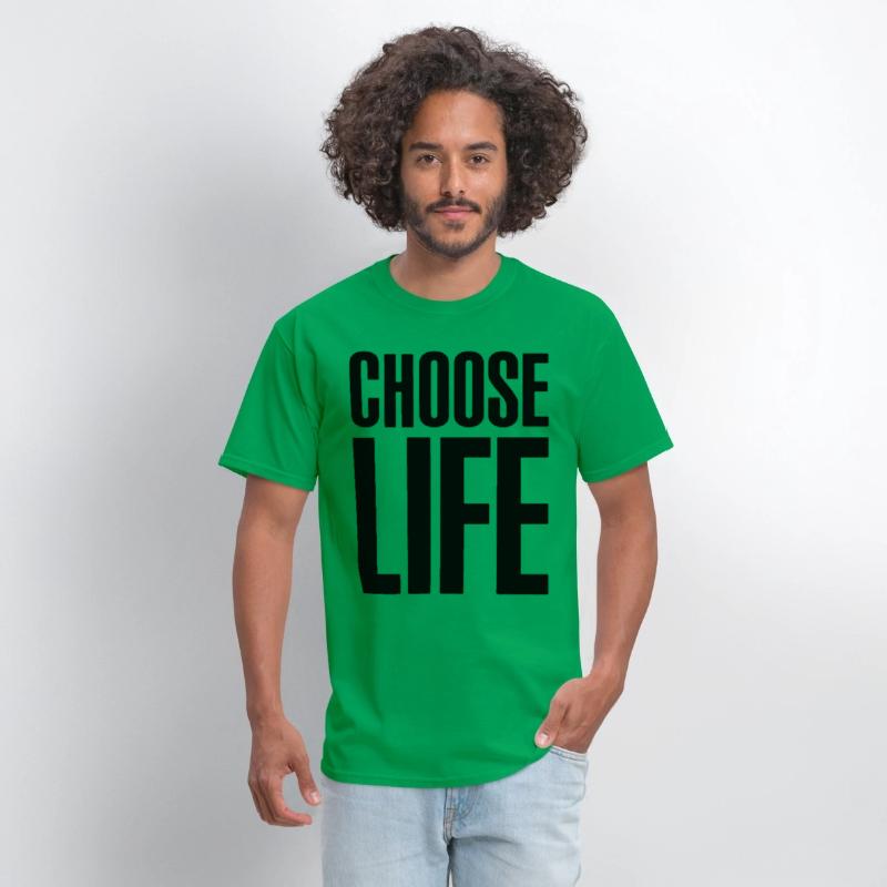 Choose Life Geek Swag Hipster Men Women Unisex Tan
