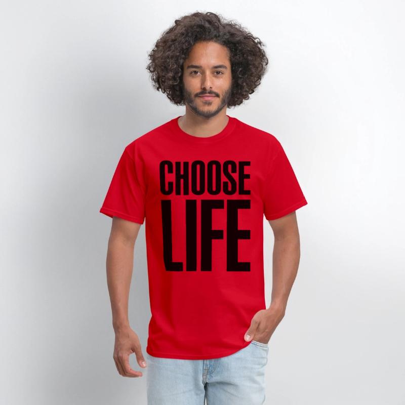 Choose Life Geek Swag Hipster Men Women Unisex Tan