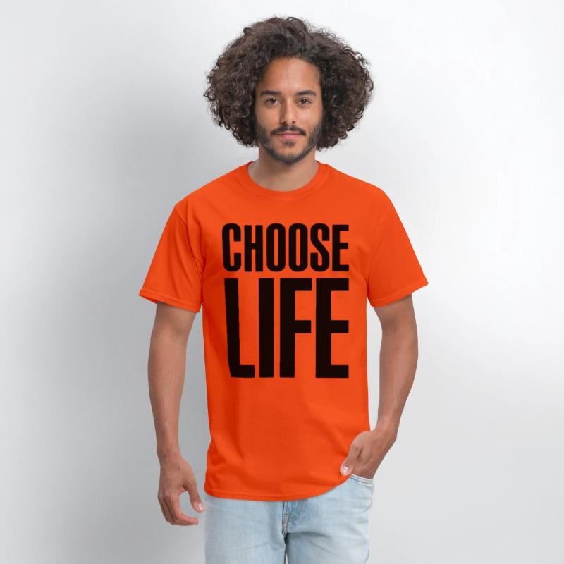Choose Life Geek Swag Hipster Men Women Unisex Tan