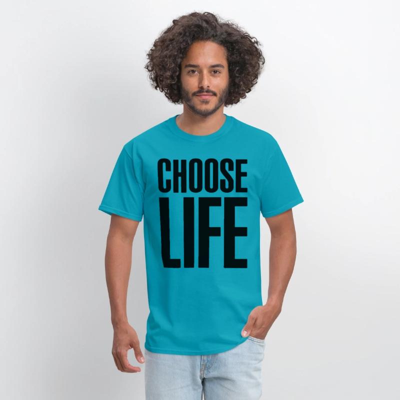Choose Life Geek Swag Hipster Men Women Unisex Tan