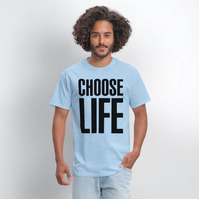 Choose Life Geek Swag Hipster Men Women Unisex Tan