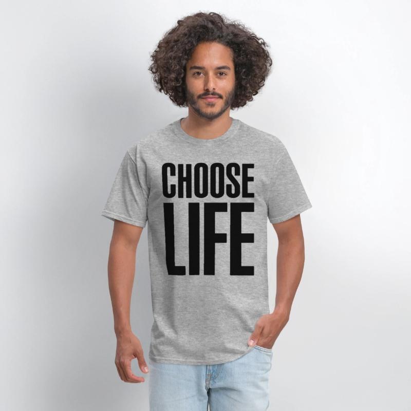 Choose Life Geek Swag Hipster Men Women Unisex Tan