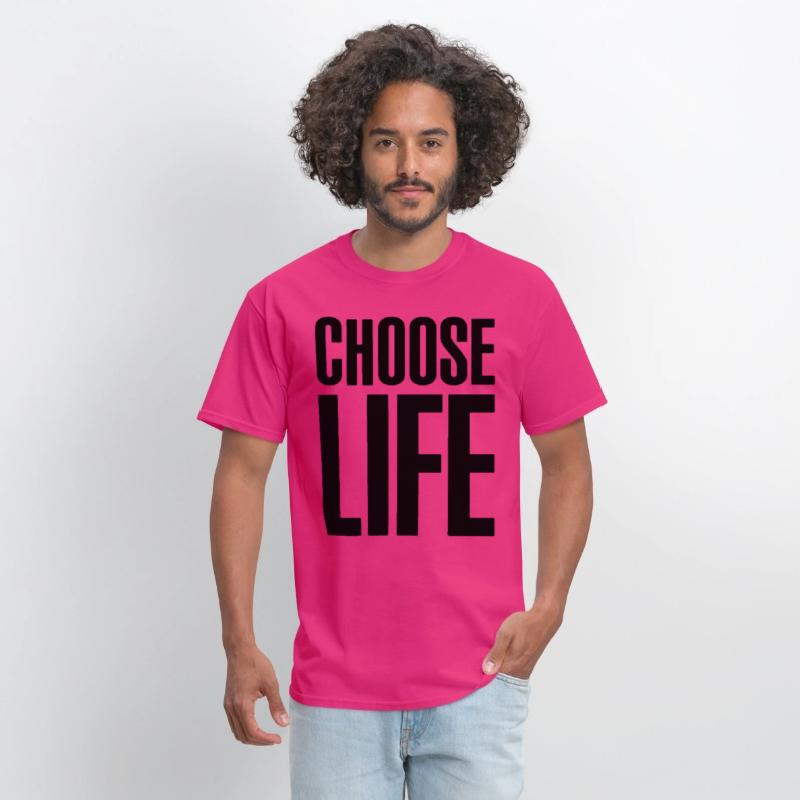 Choose Life Geek Swag Hipster Men Women Unisex Tan