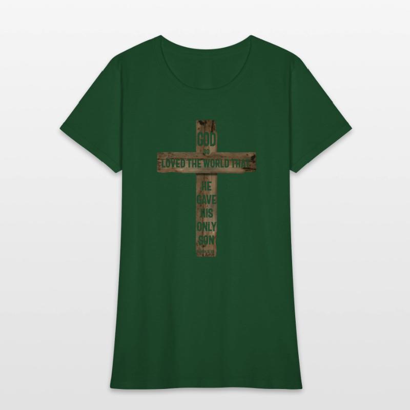 Christian Cross Bible John 3:16