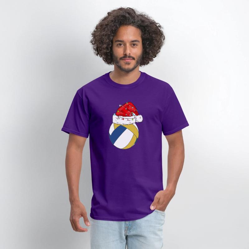 CHRISTMAS LIGHTS VOLLEY BALL SANTA HAT GIRLS SPIKE