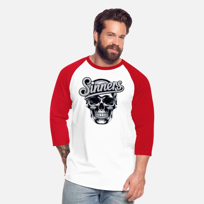 Chrome Skull Sinners Diamond Bling
