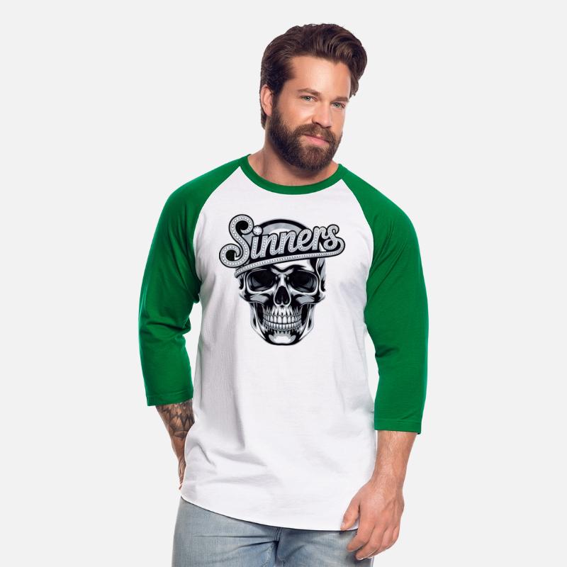 Chrome Skull Sinners Diamond Bling