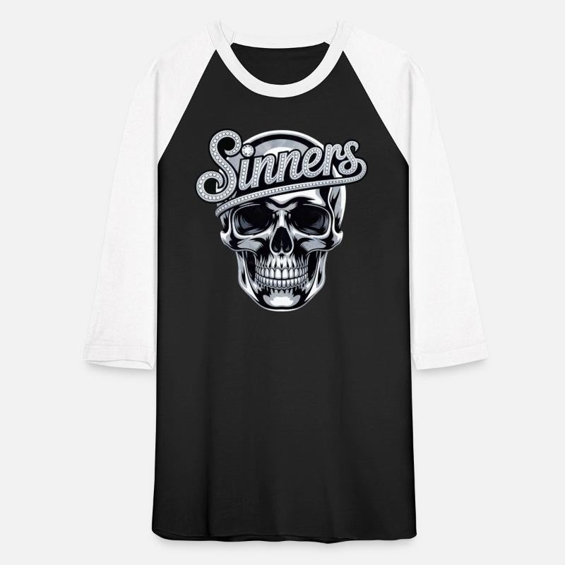 Chrome Skull Sinners Diamond Bling