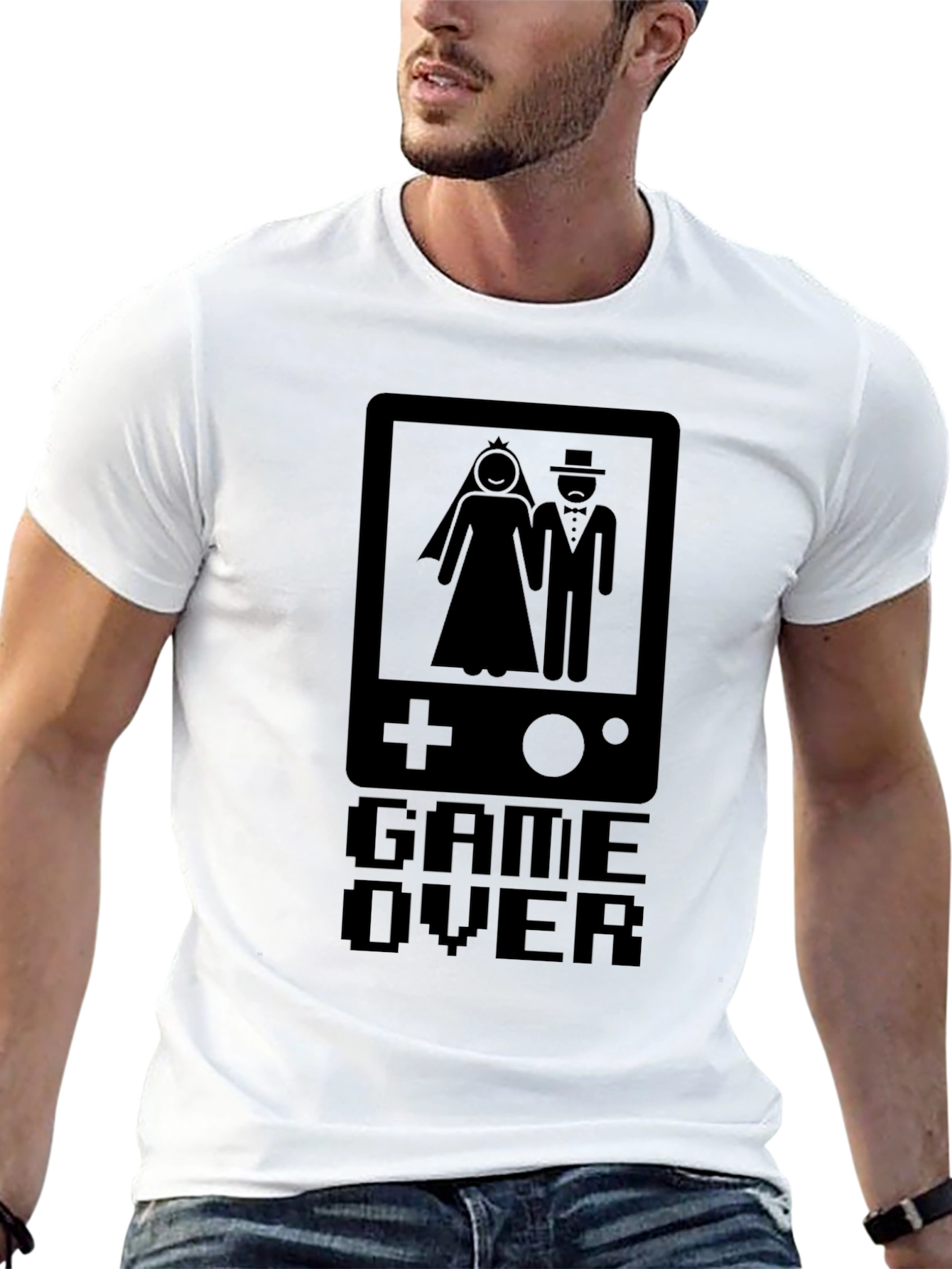 Game Over Wedding T-Shirt