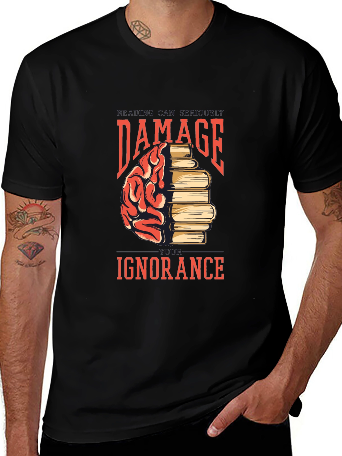 Damage Ignorance Graphic Tee