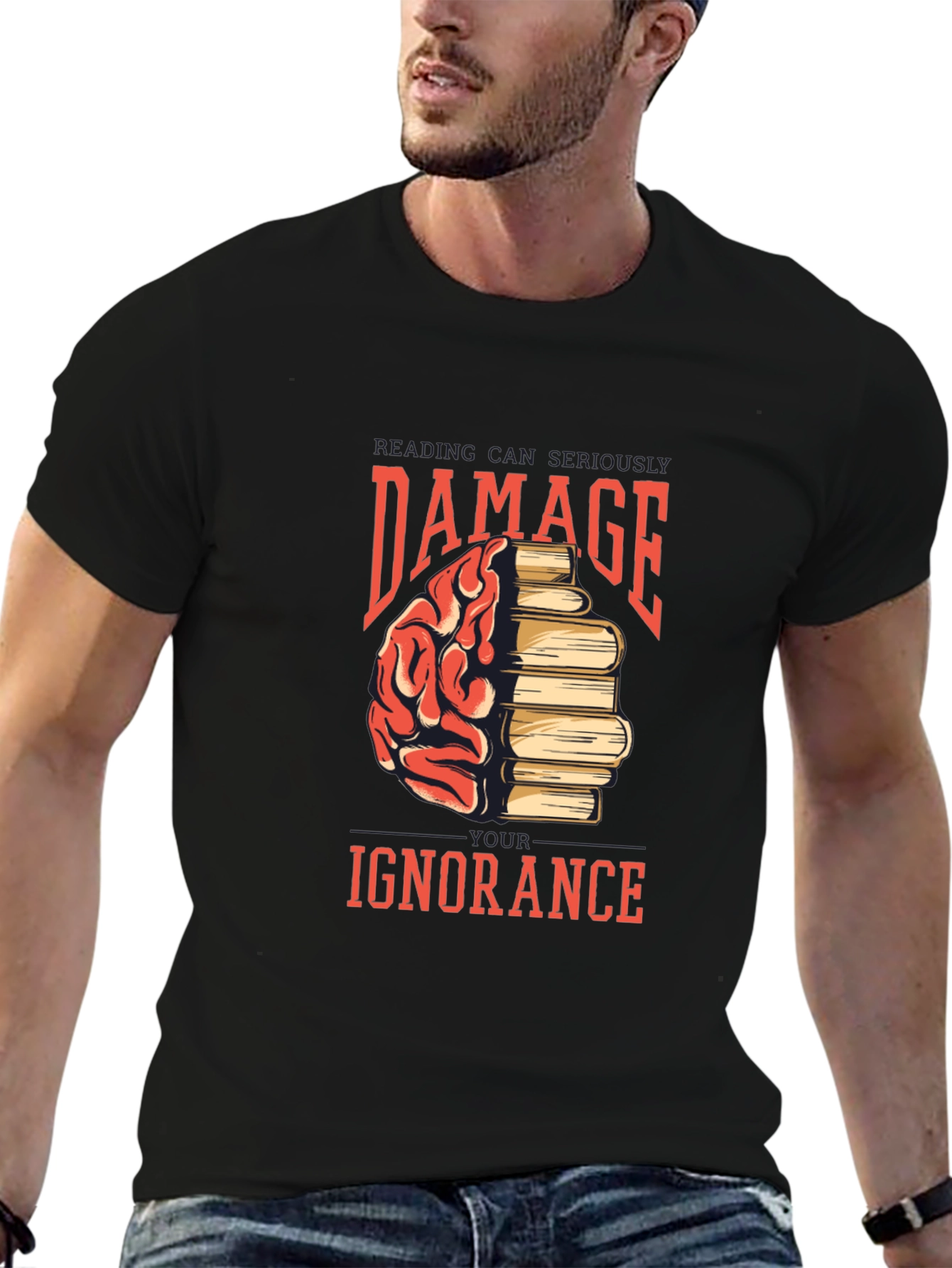 Damage Ignorance Graphic Tee