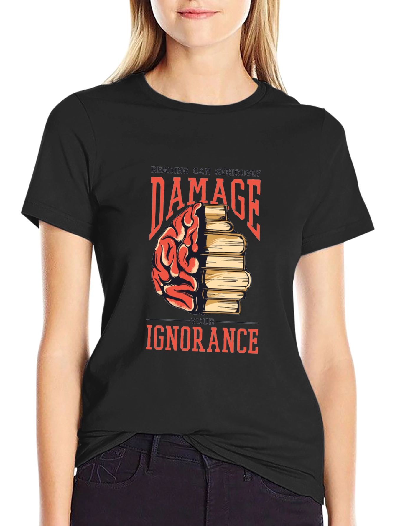 Damage Ignorance Graphic Tee