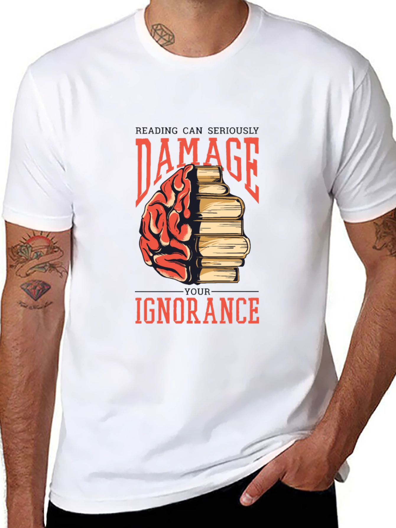 Damage Ignorance Graphic Tee