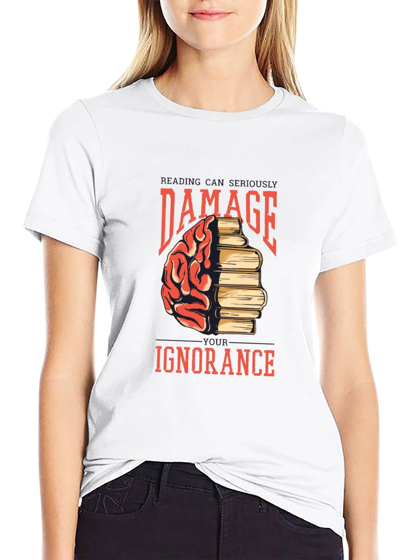 Damage Ignorance Graphic Tee