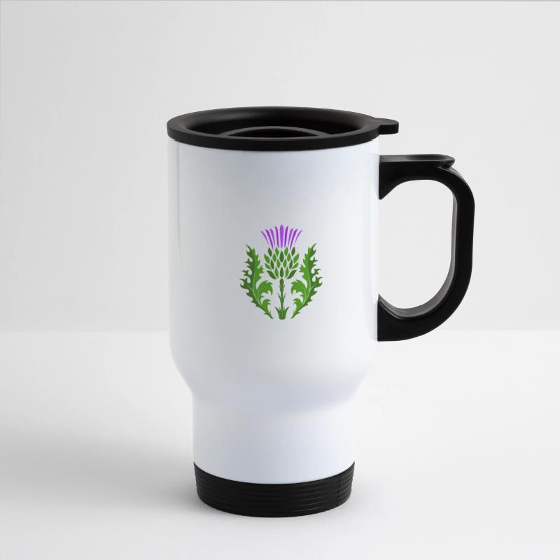 Clan Armstrong Surname Thistle Flower Scottish