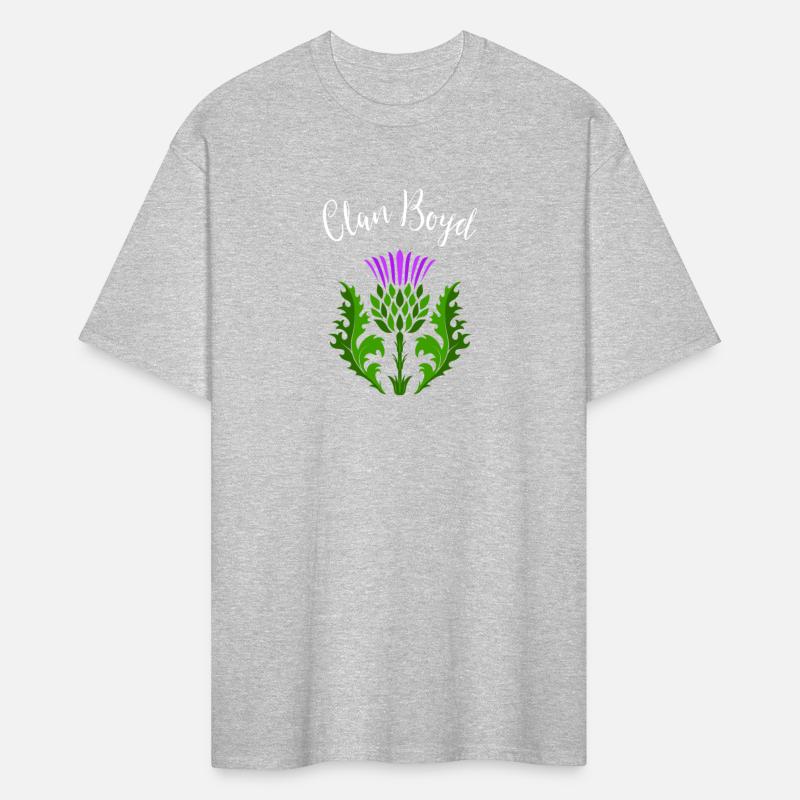 Clan Boyd Surname Thistle Flower Scottish Clan