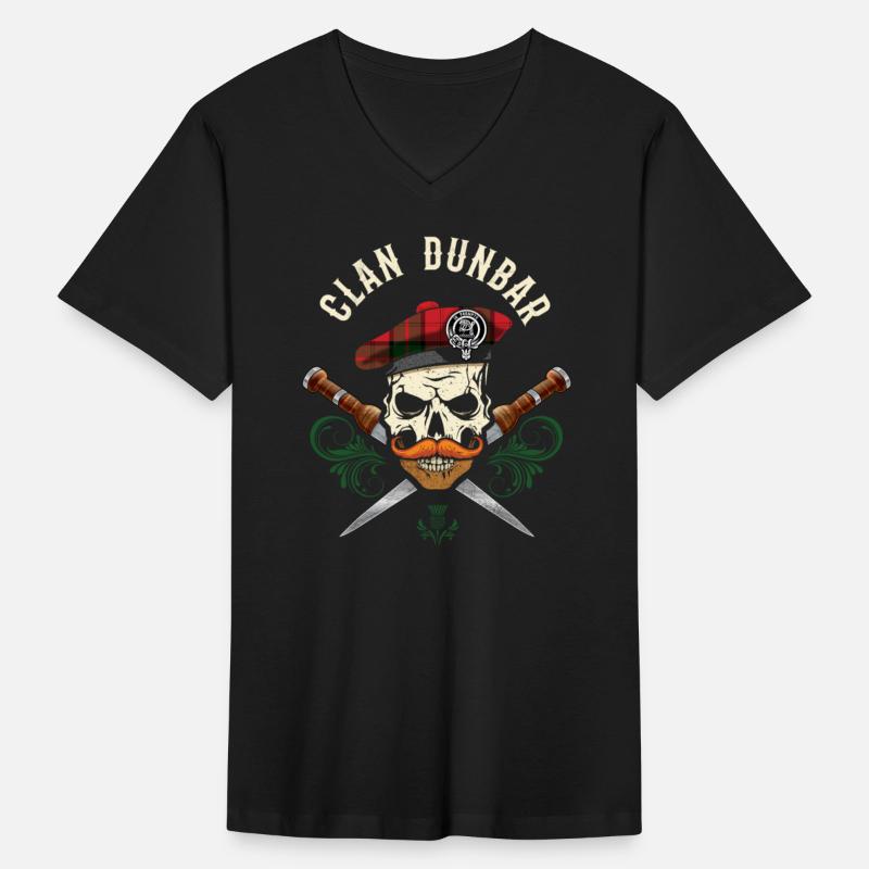 Clan Dunbar Scottish Skull Crest Badge Dirk