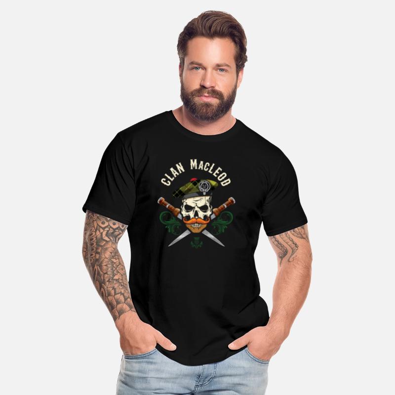 Clan MacLeod Scottish Skull Crest Badge Dirk