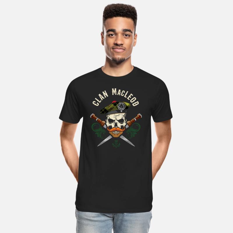 Clan MacLeod Scottish Skull Crest Badge Dirk