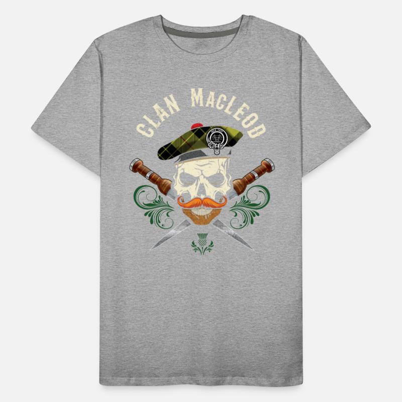 Clan MacLeod Scottish Skull Crest Badge Dirk