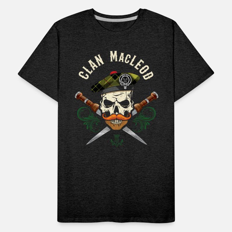 Clan MacLeod Scottish Skull Crest Badge Dirk