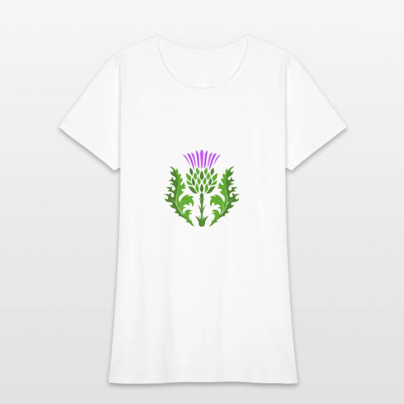 Clan MacLeod Surname Thistle Flower Scottish Clan