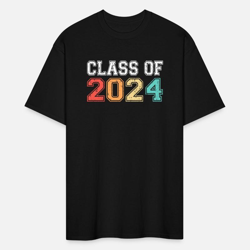 Class Of 2024 Graduation Retro Vintage