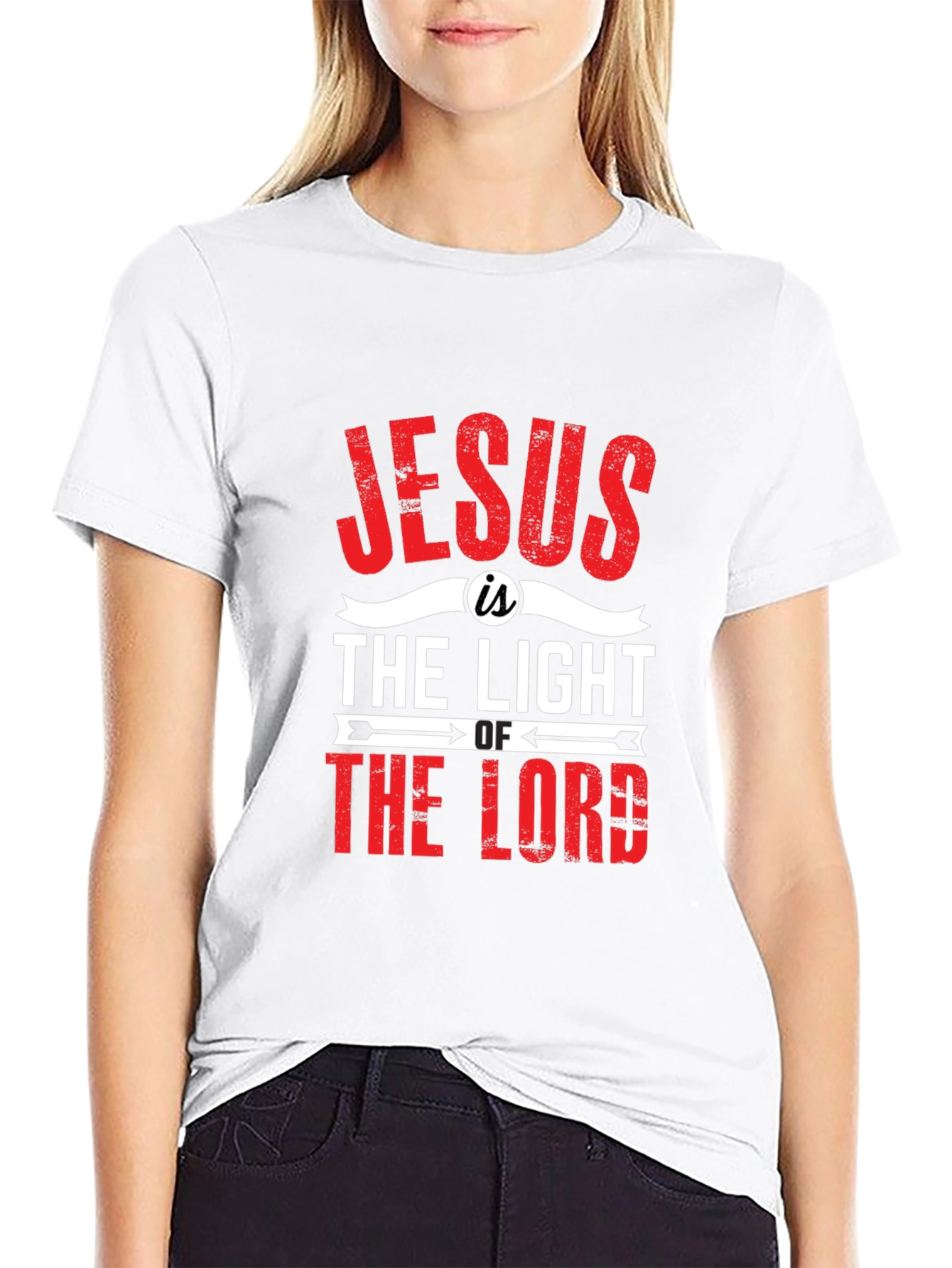 Jesus is the Light T-Shirt - Christian Apparel