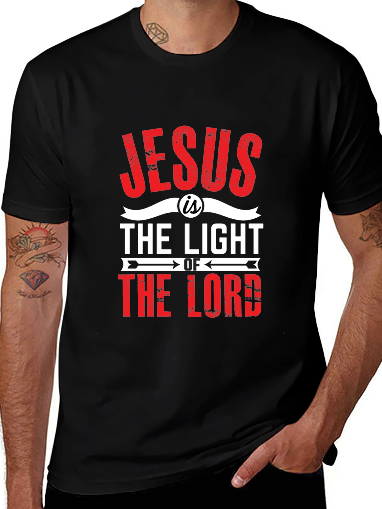 Jesus is the Light T-Shirt - Christian Apparel