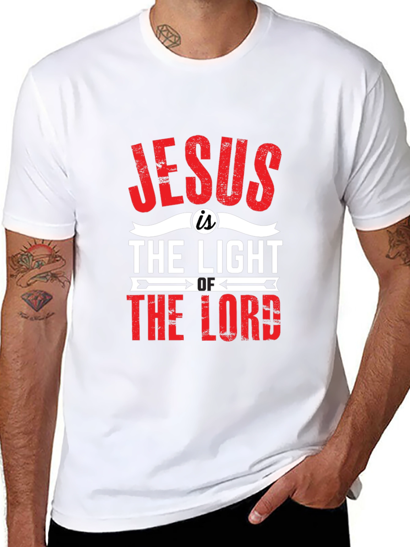 Jesus is the Light T-Shirt - Christian Apparel