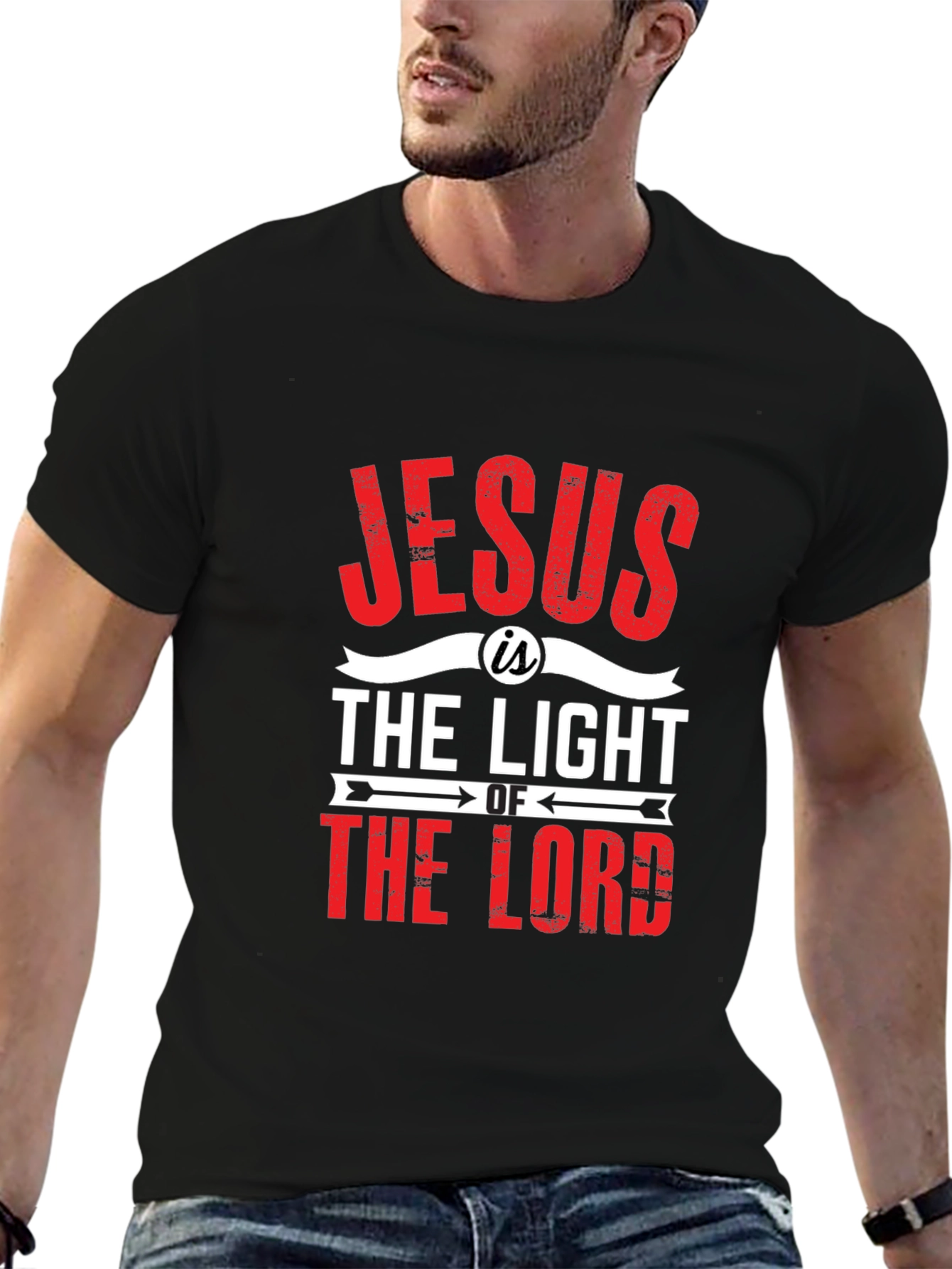 Jesus is the Light T-Shirt - Christian Apparel